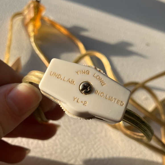 Vintage Crystal Cut Table Lamp 1950-1960s - Picture 8 of 10